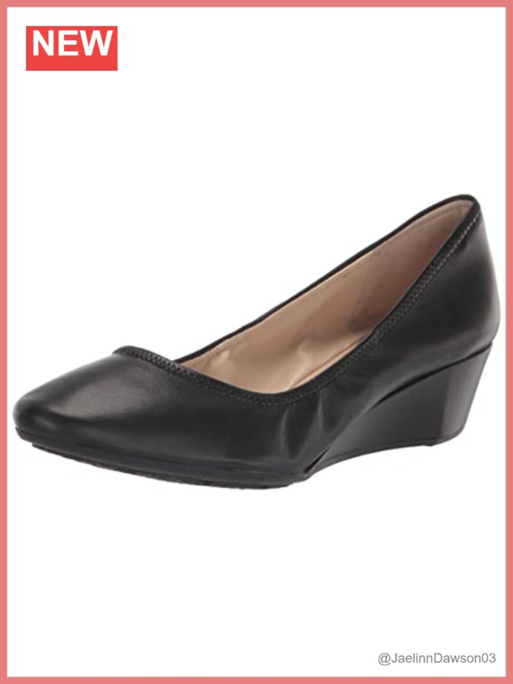 Cole Haan Sloane Wedge Leather Suede Lace-Up Pumps Women's Shoes